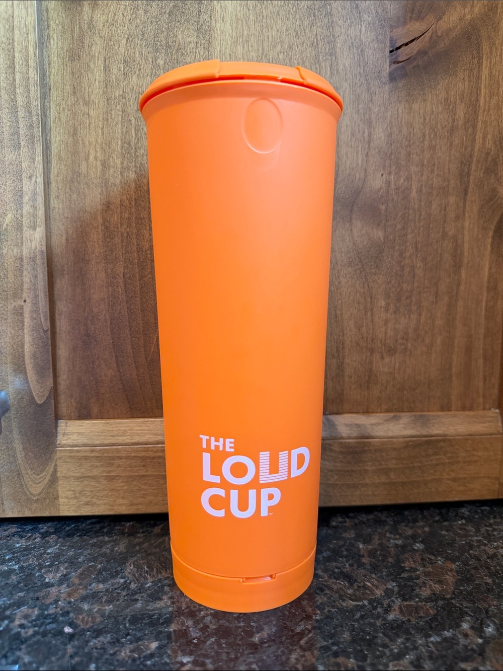 Orange Travel Tumbler